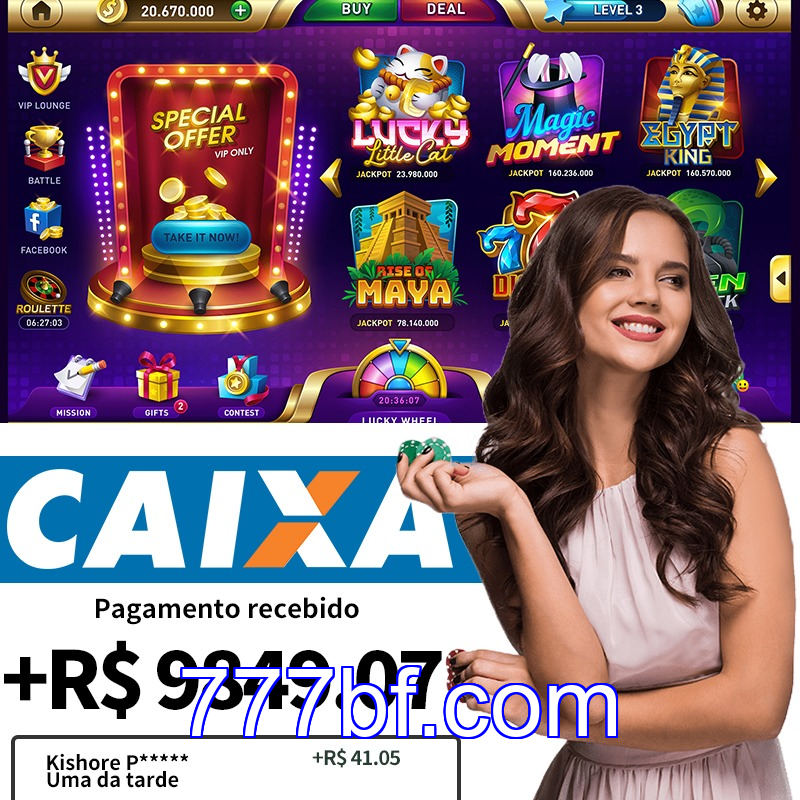 Cadastro no 777bf: Comece com um Bônus de Boas-vindas!